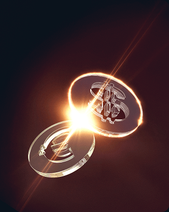 Image of USD and EUR